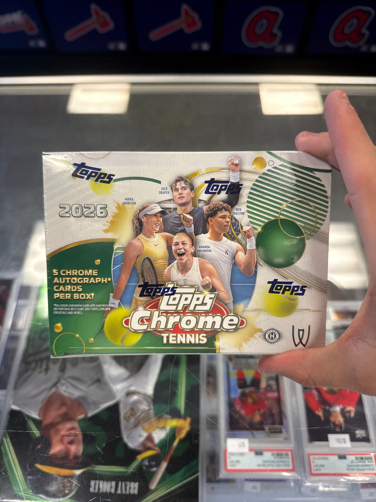2026 Topps Chrome Tennis Delight