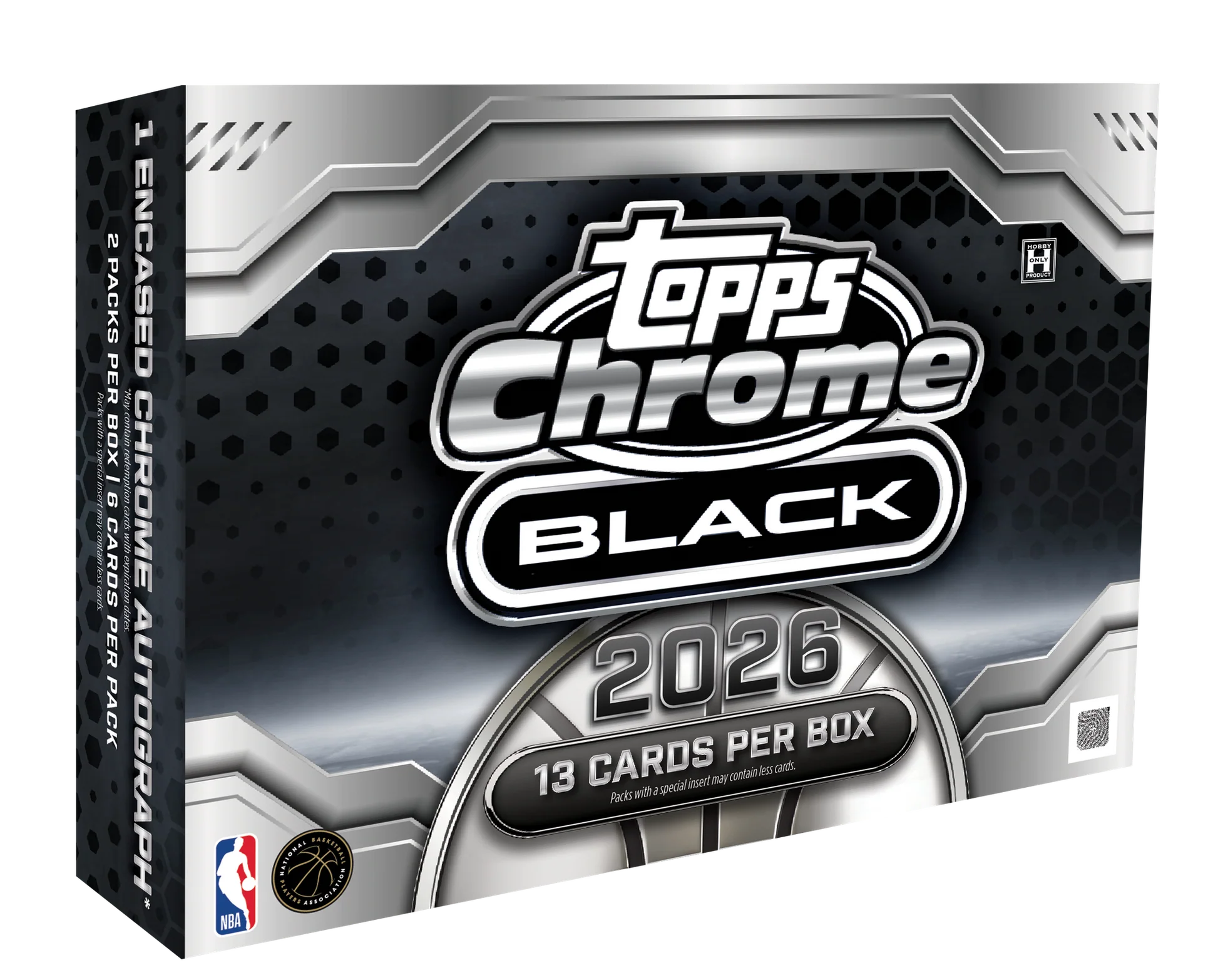 2025-26 Topps Chrome Black NBA Hobby Box