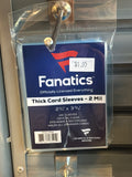 Fanatics Thick Card Sleeves (100)