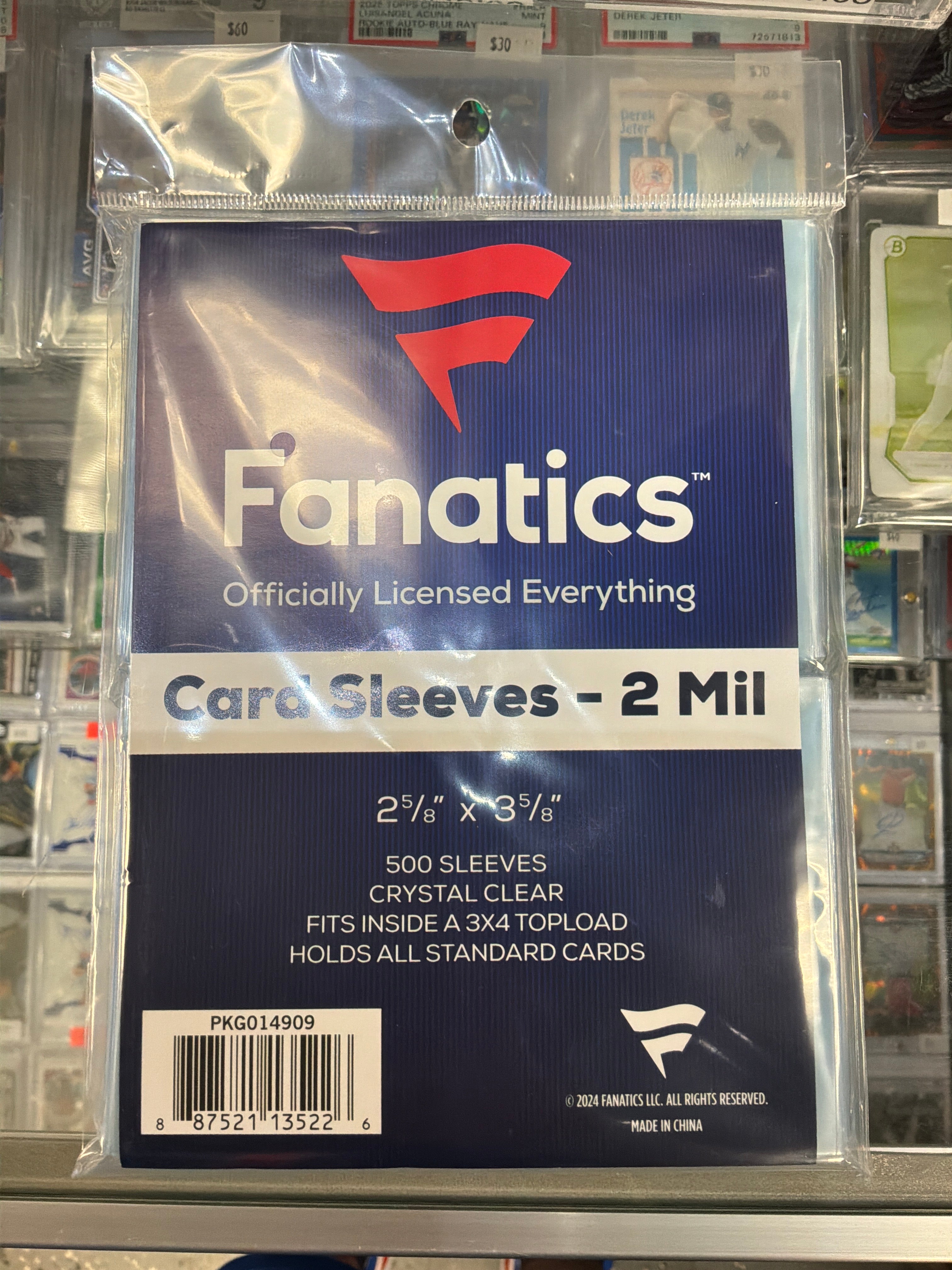 Fanatics Card Sleeves (500)