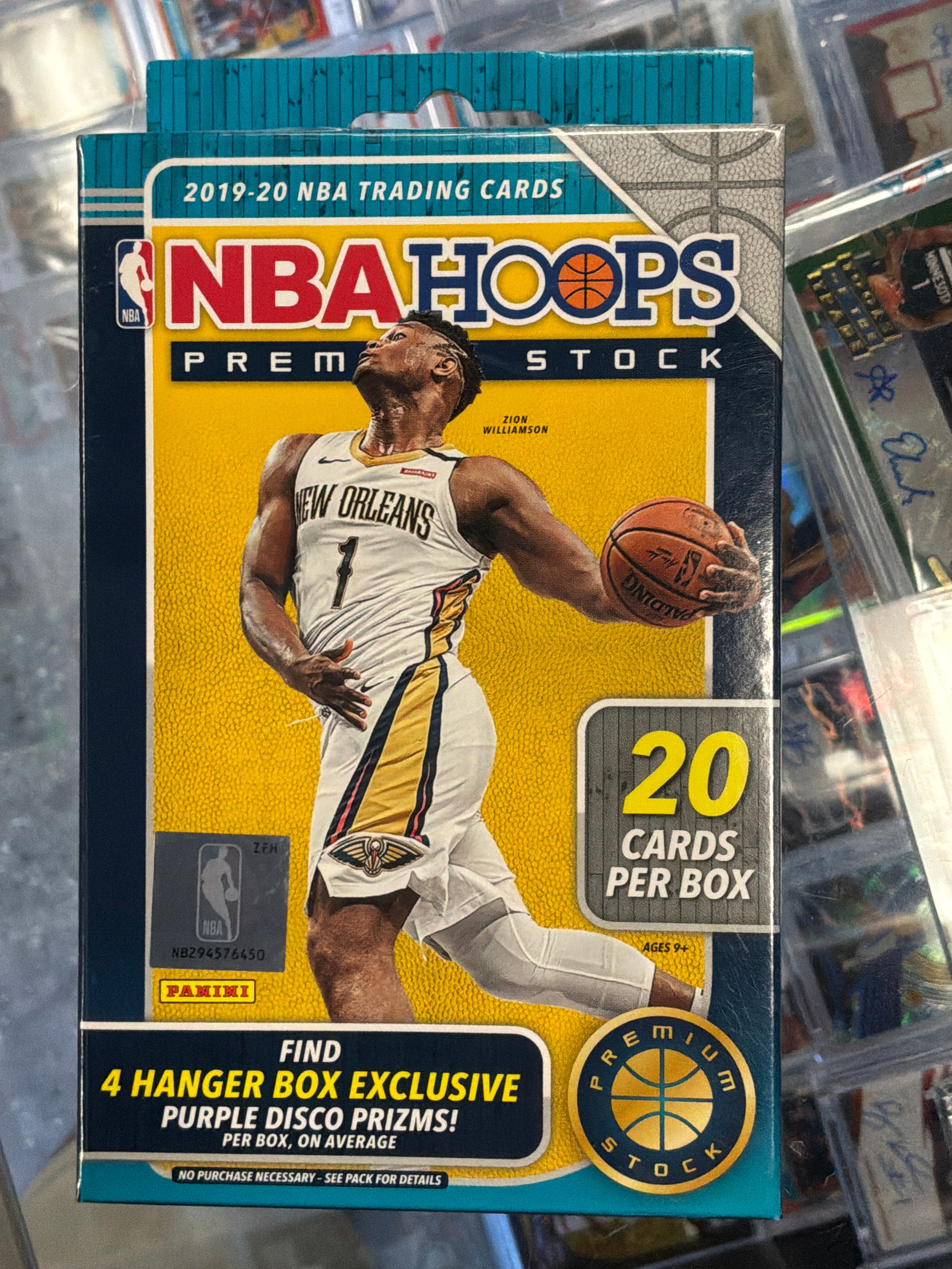 2019-20 NBA Hoops Premium Stock Hanger
