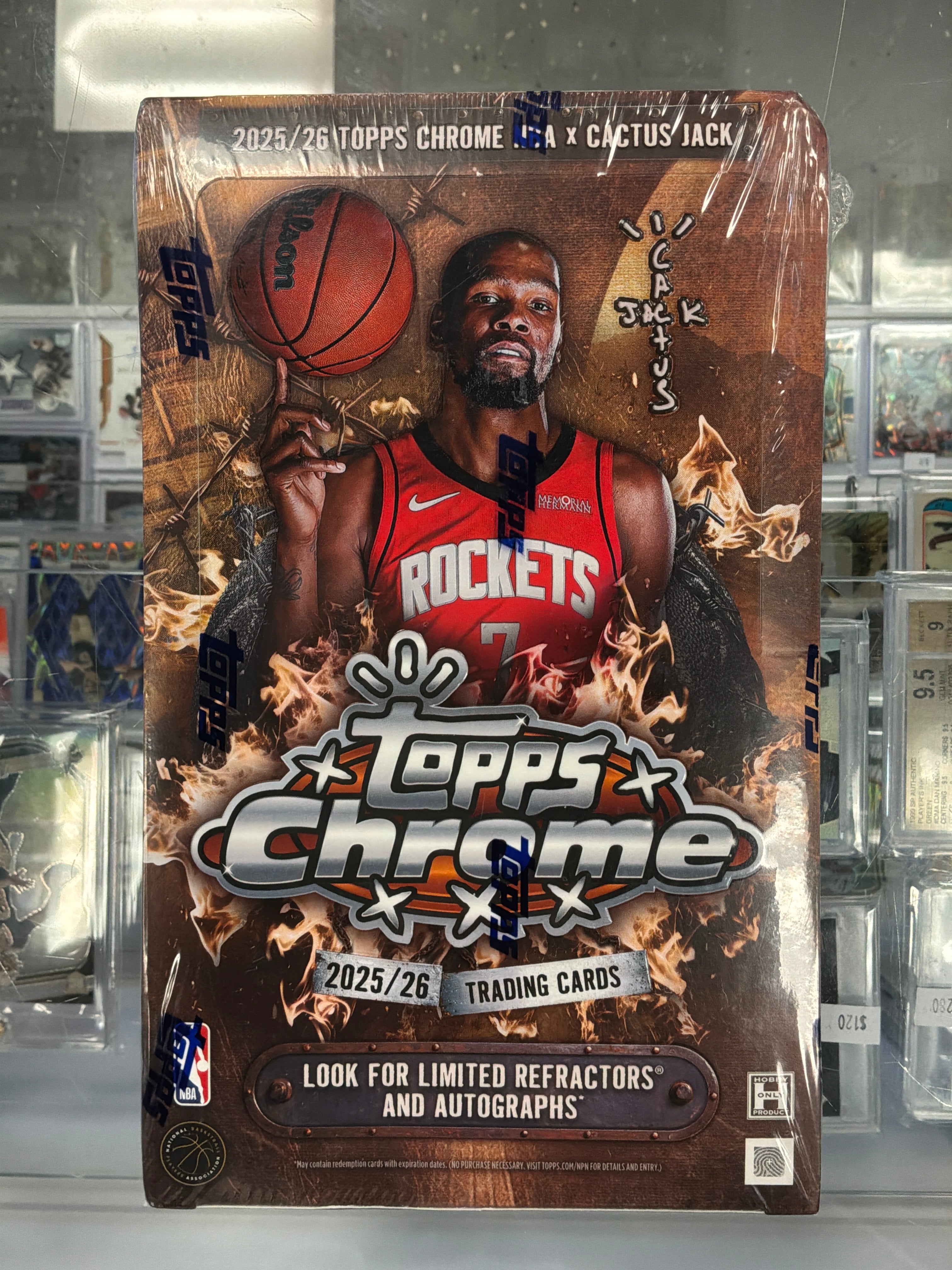 2025-26 Topps Chrome Cactus Jack NBA Hobby Box