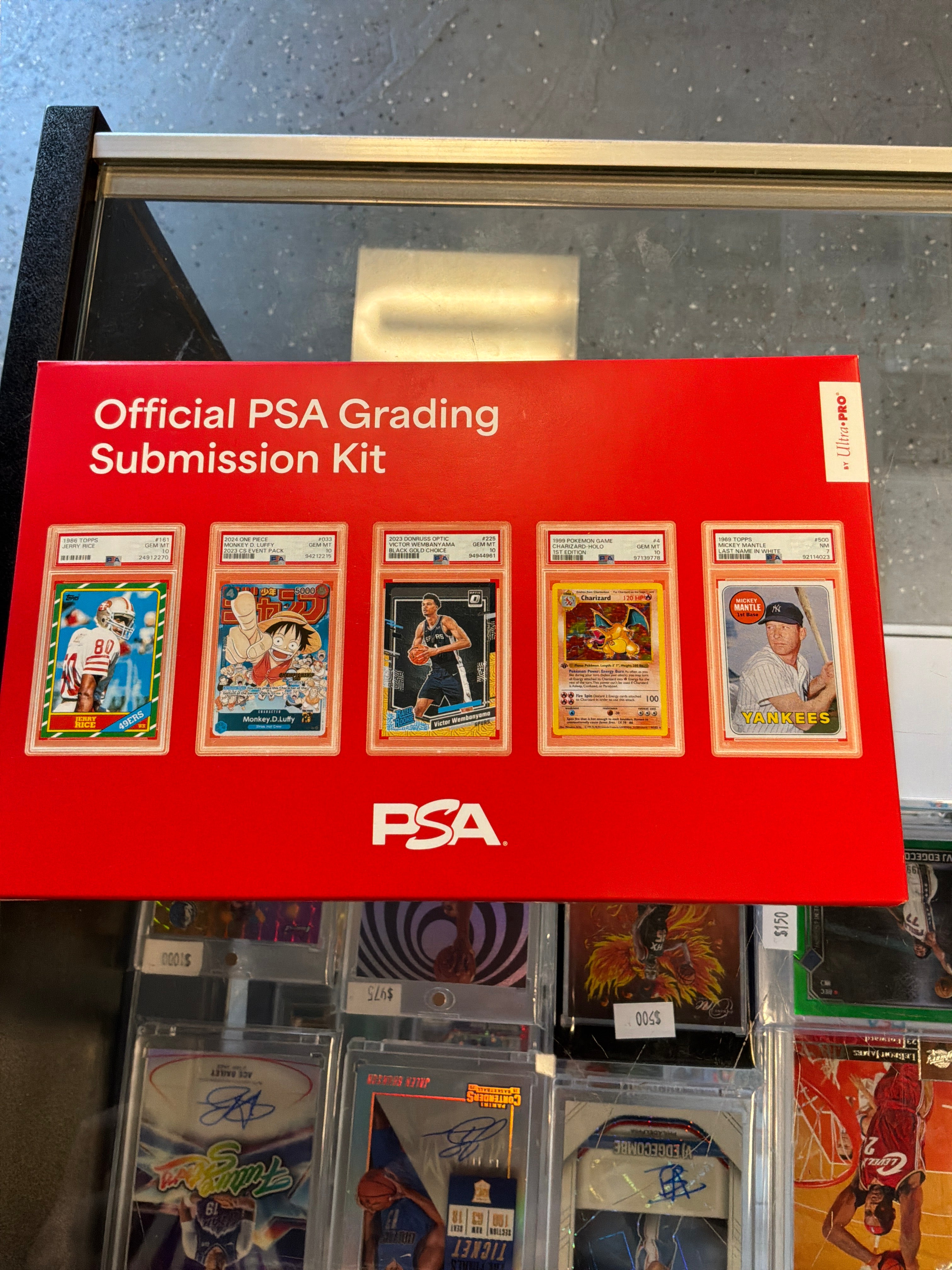 Official PSA Grading Submission Kit