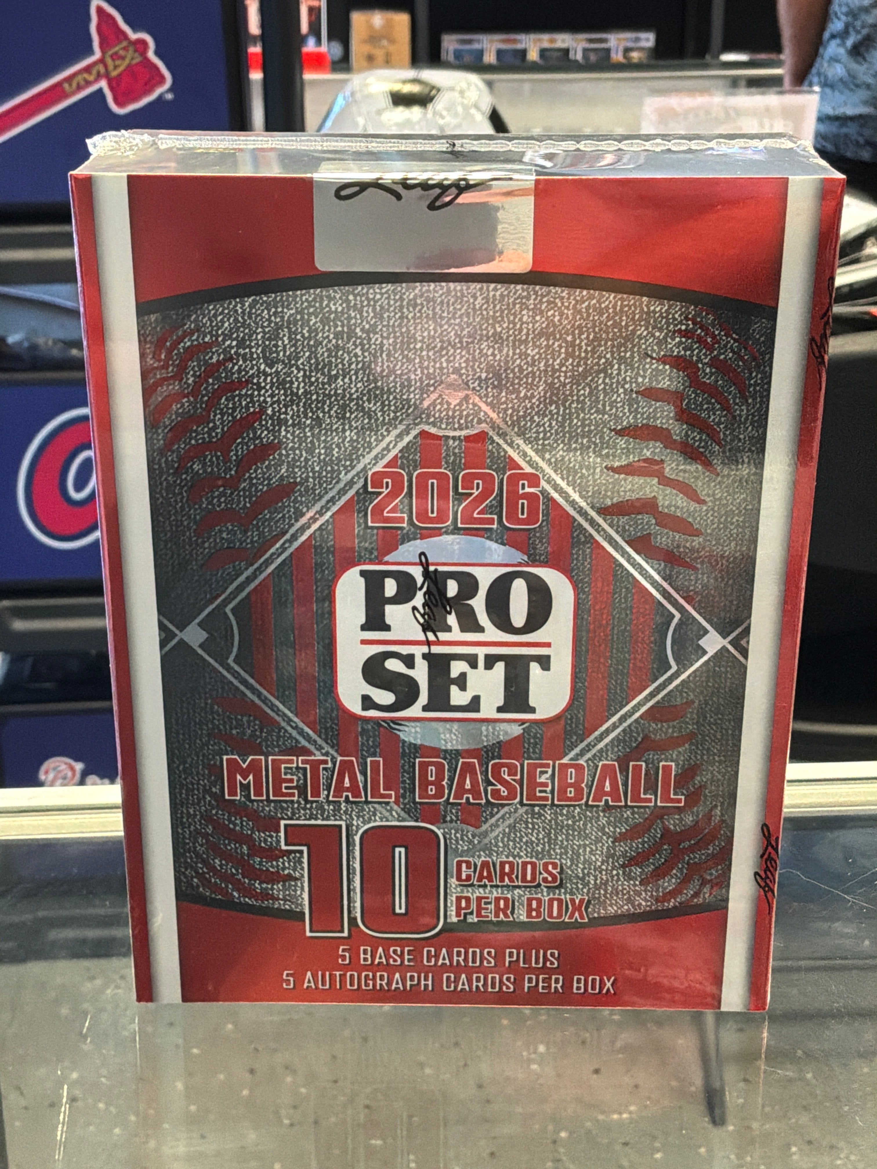 2026 Leaf Pro Set Metal Hobby Box Baseball