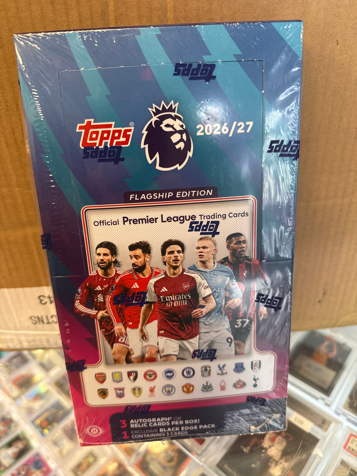 2026-27 Topps Premier League Flagship Hobby Box