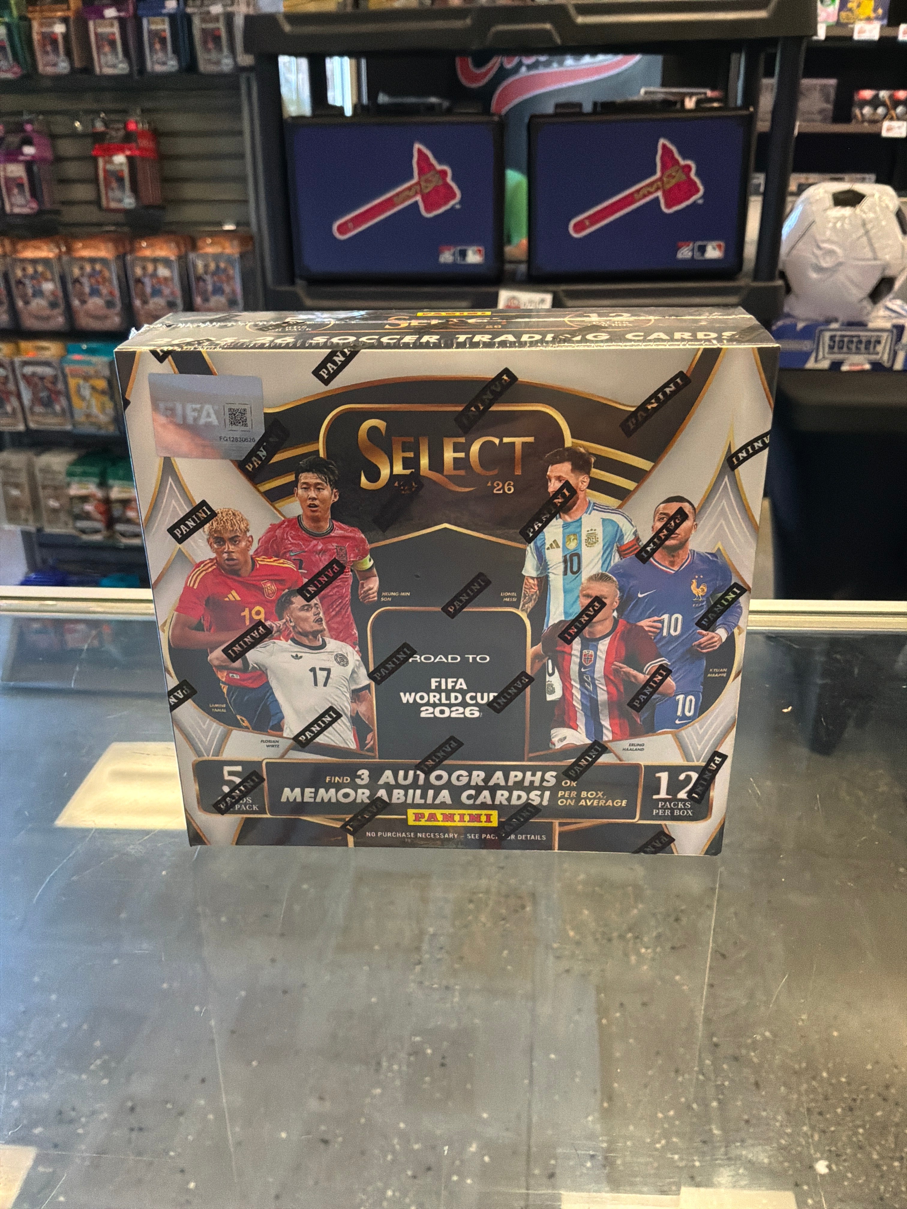 2025-26 Panini Select FIFA World Cup 26 Hobby Box