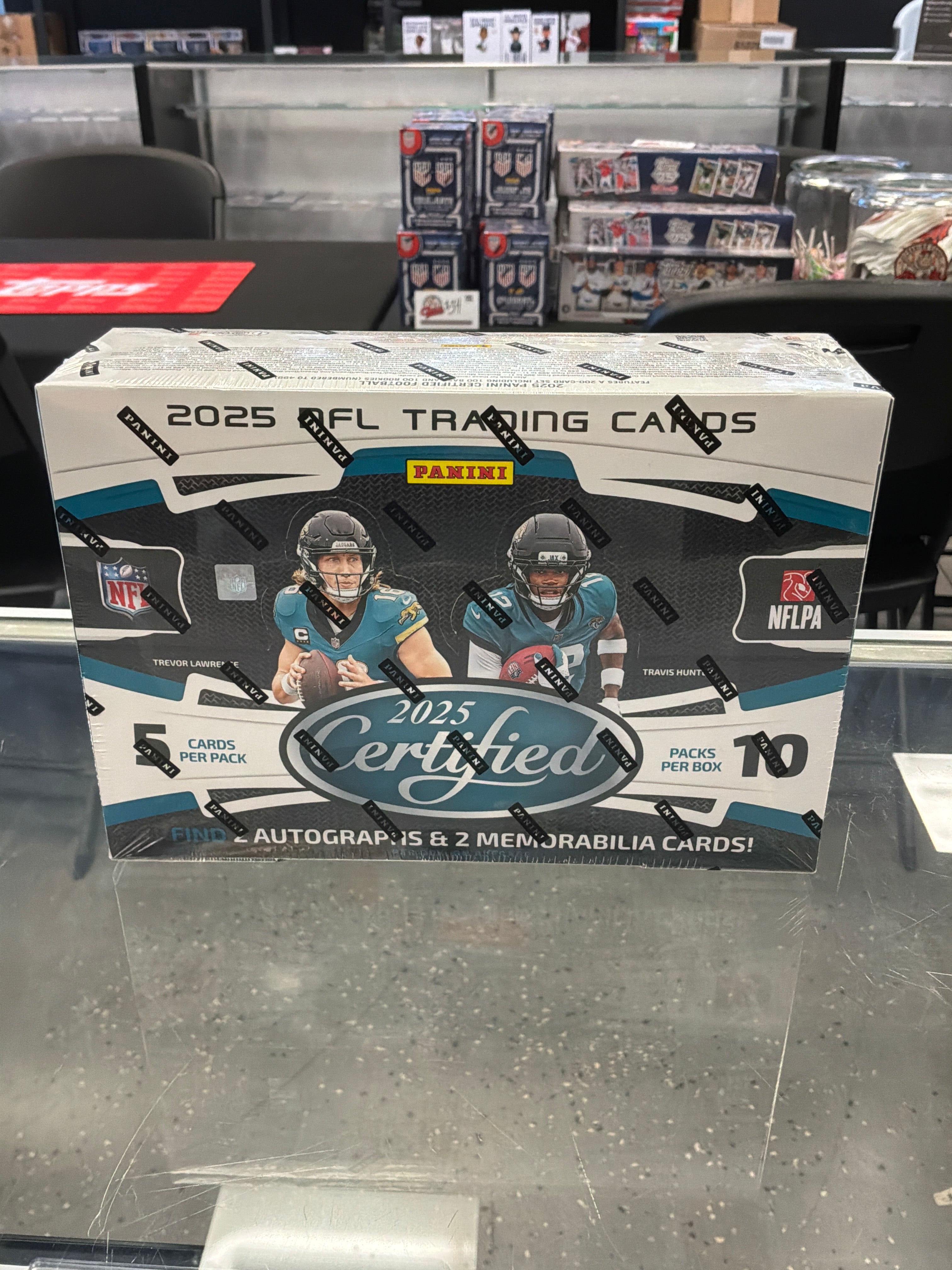 2025 Panini Certified NFL Hobby Box