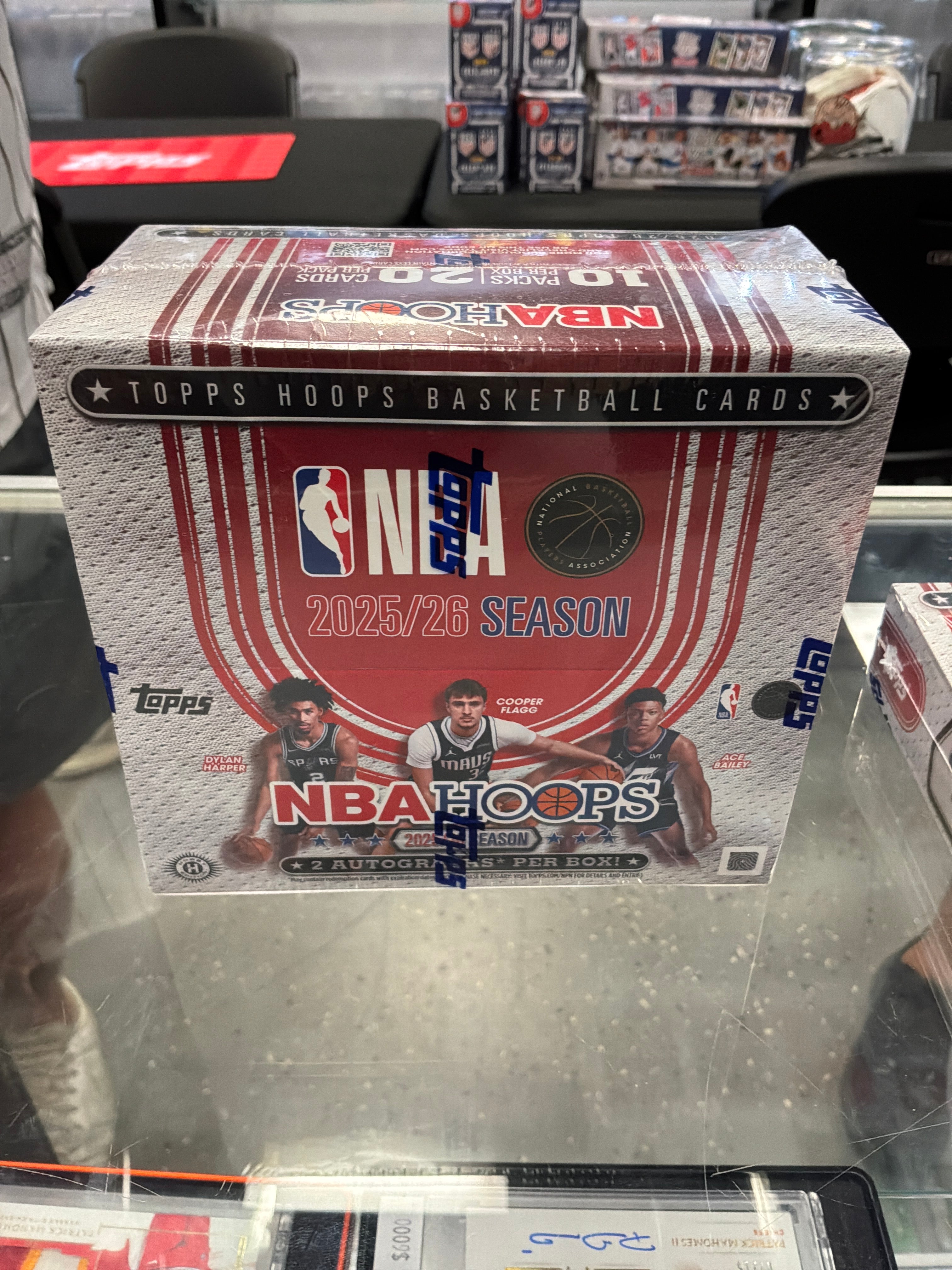2025-26 NBA Hoops Hobby Jumbo Box