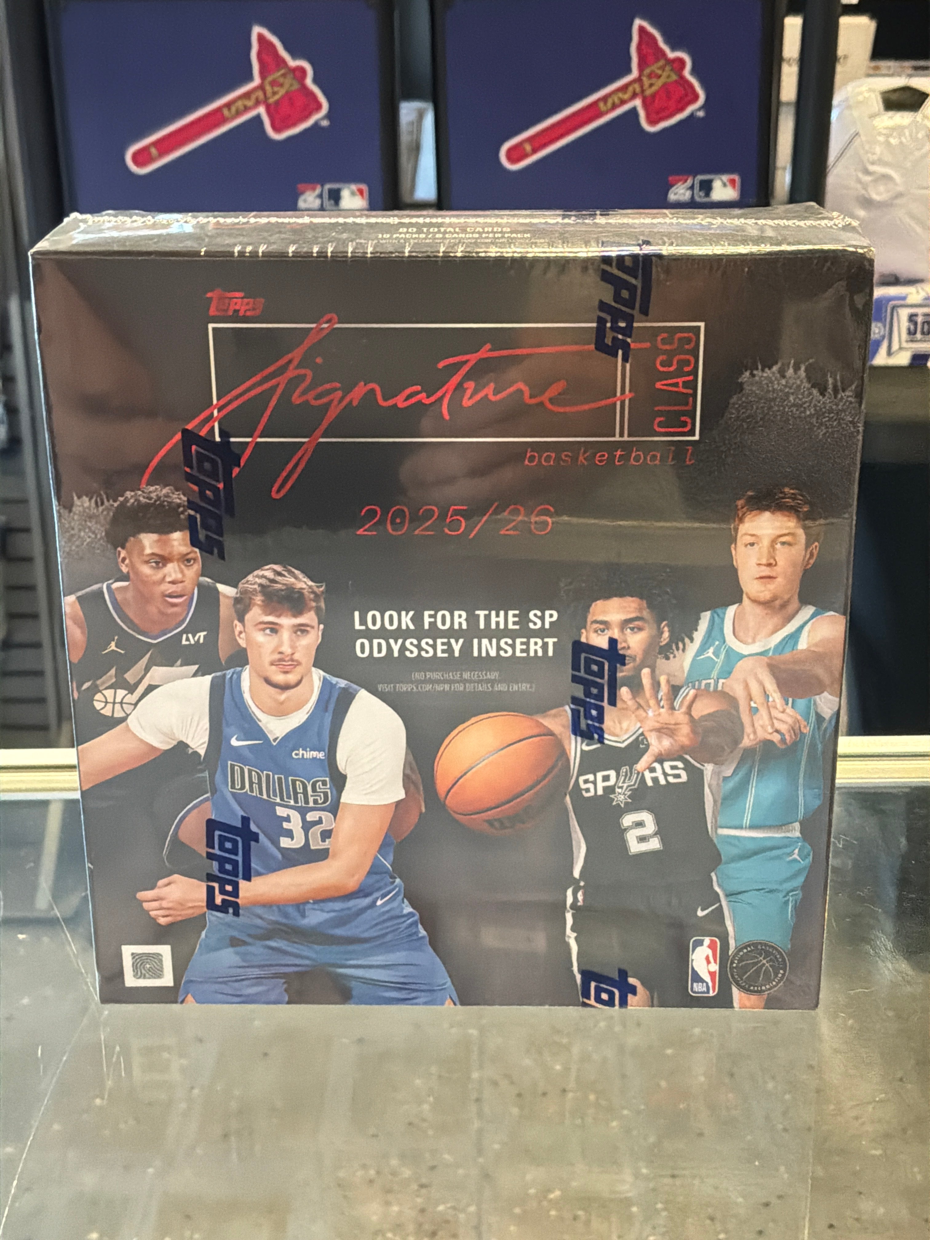 2025-26 Topps NBA Signature Class Mega Box