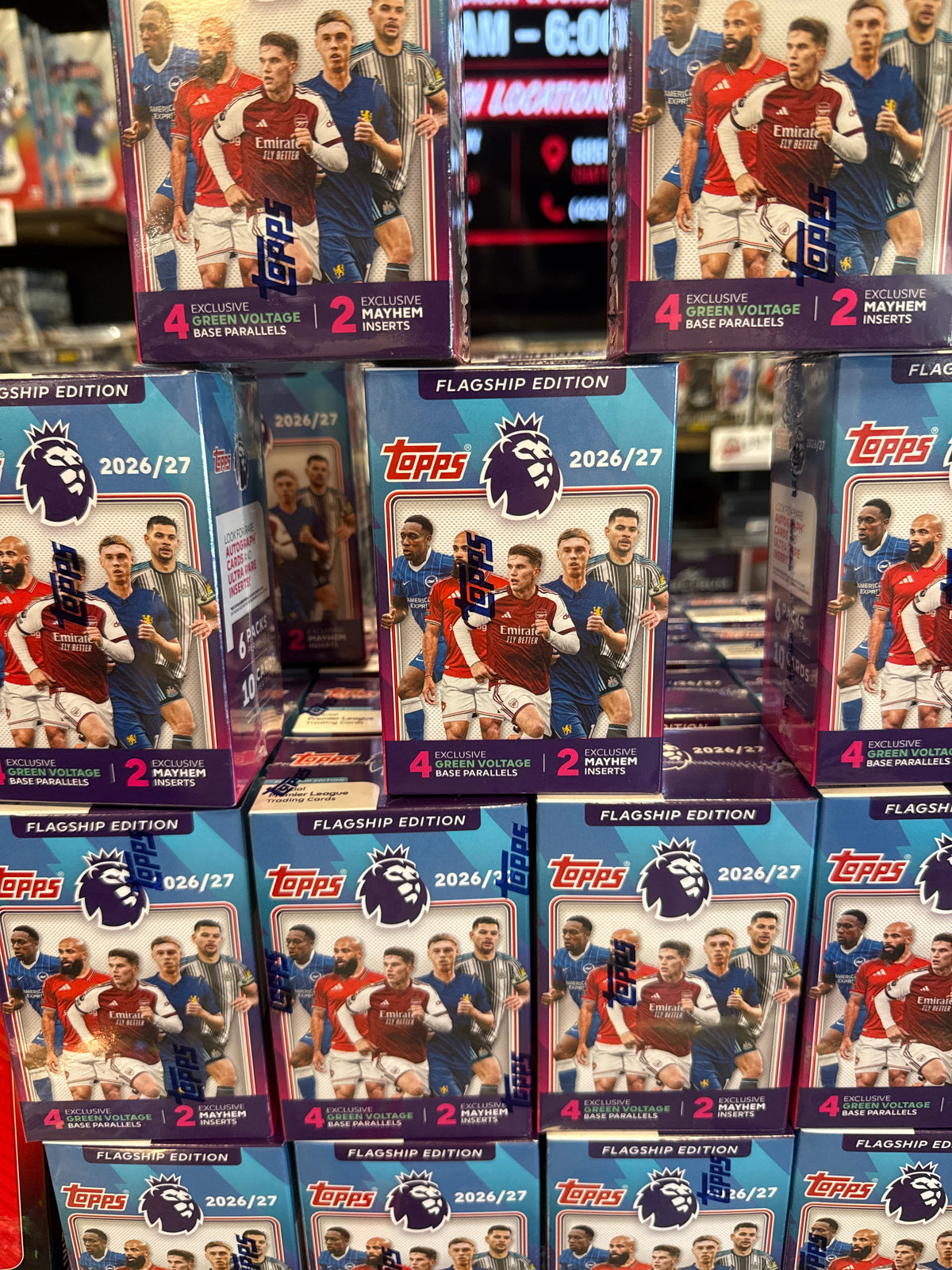 2026-27 Topps Premier League Flagship Value Box