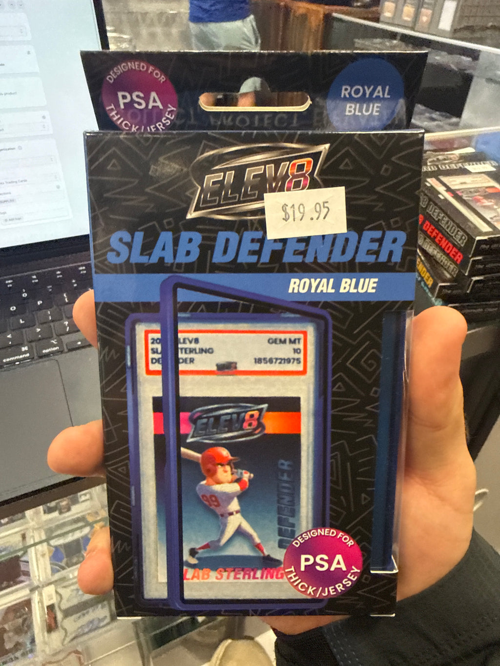 ELEV8 Slab Defender - Blue PSA Thick/Jersey
