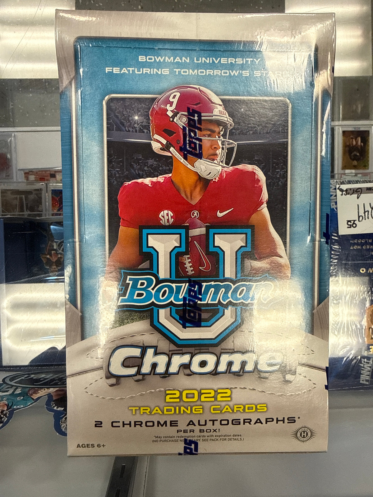 2022 Bowman Chrome U Football Hobby Box