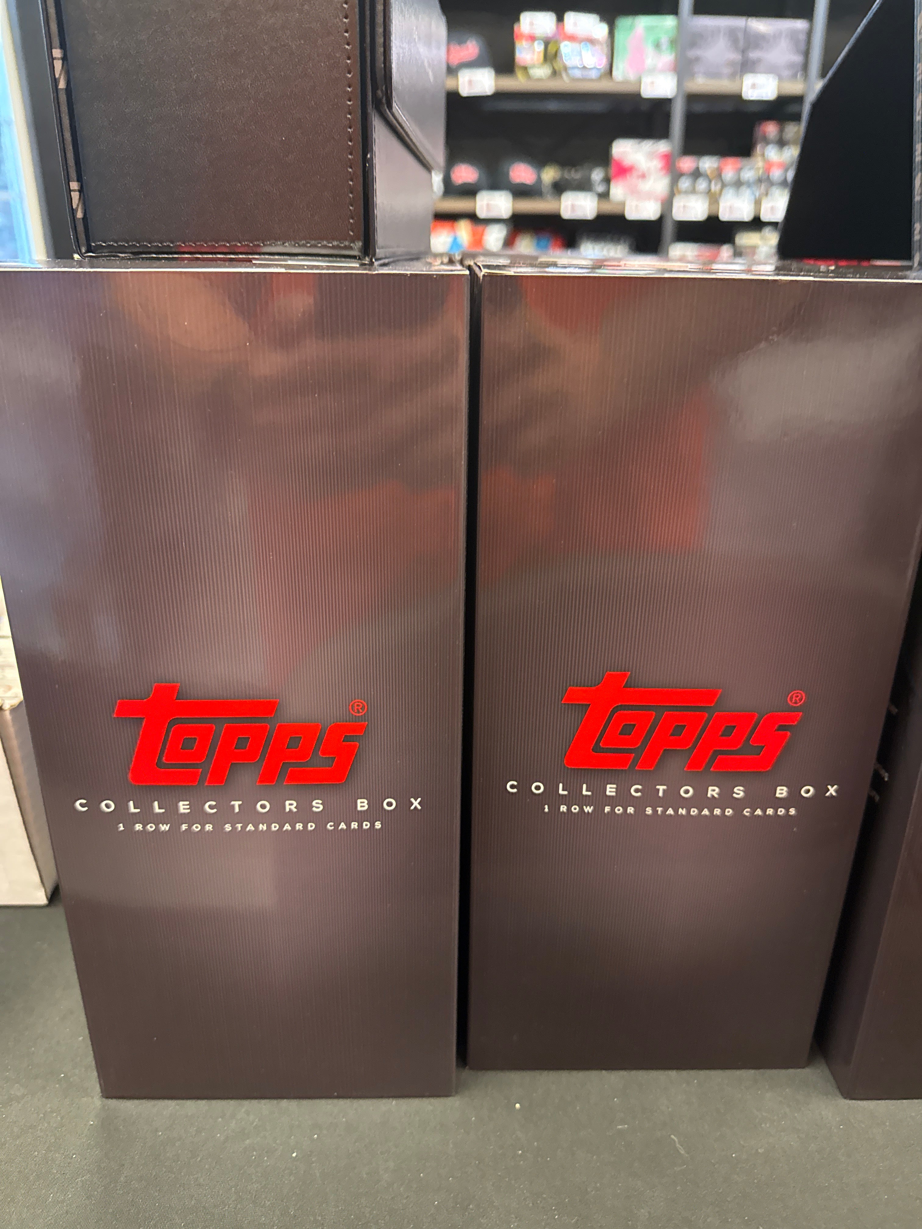 Topps Collectors Box 3 Row Standard