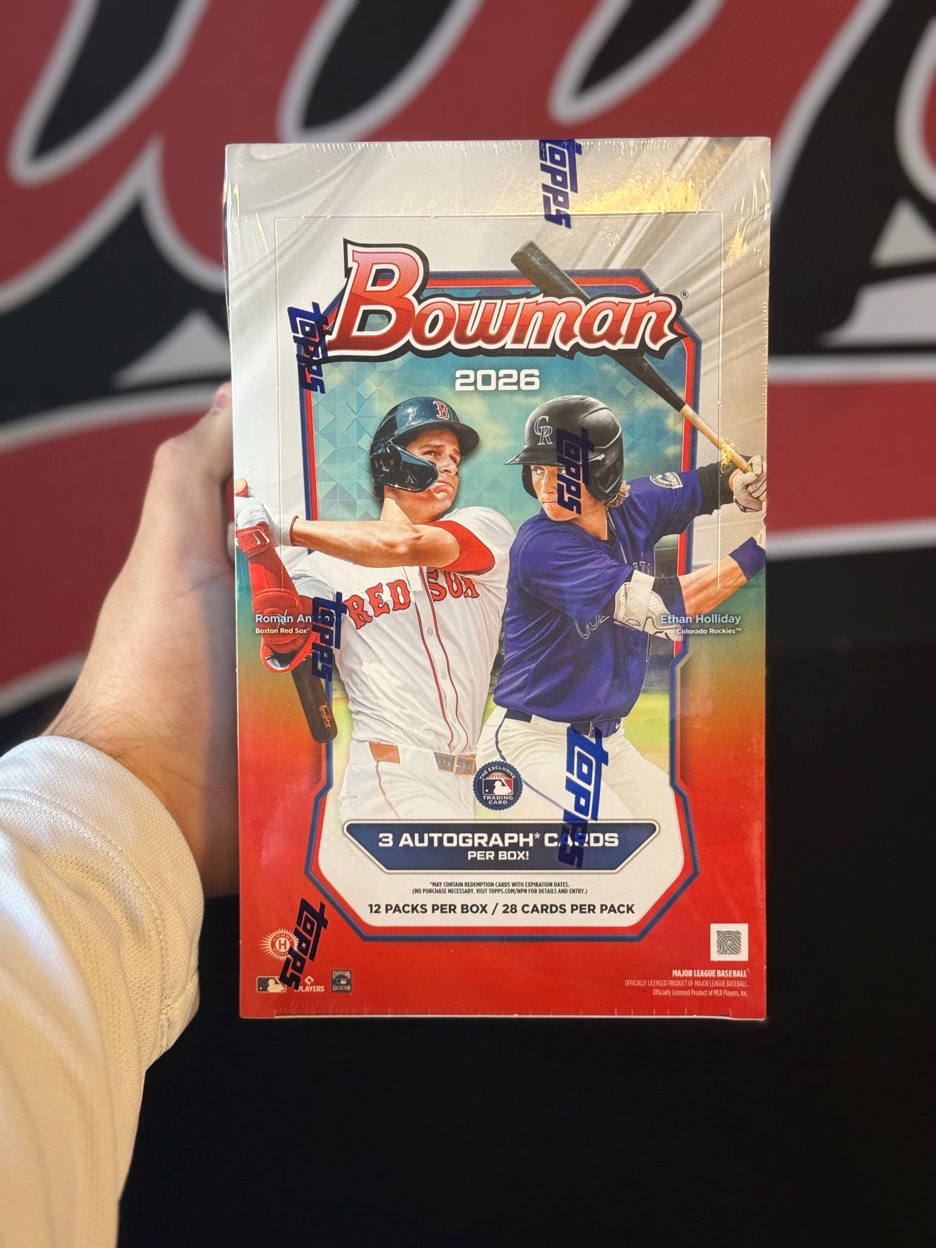 2026 Bowman MLB Jumbo Box