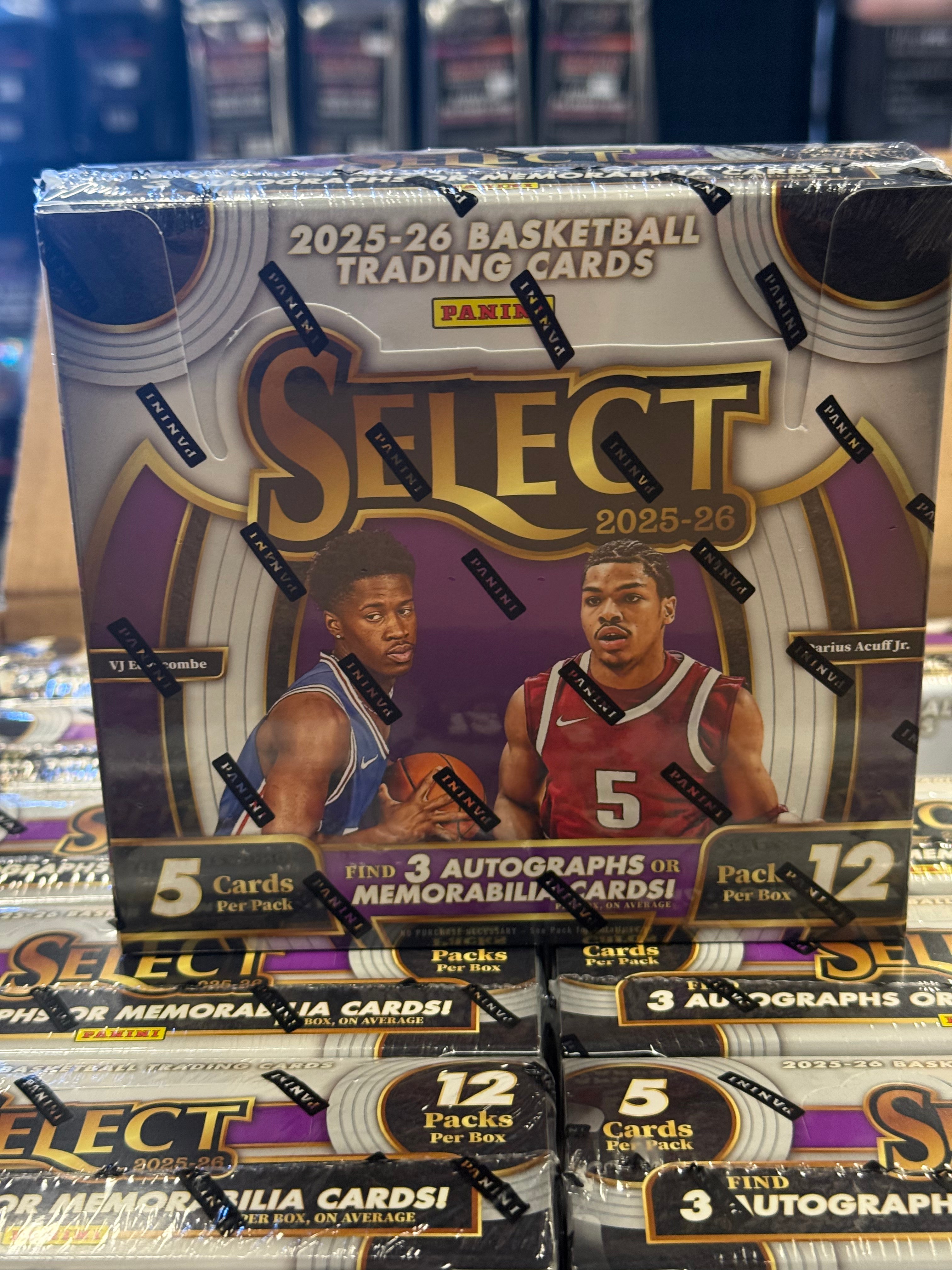 2025-26 Panini Select Basketball Hobby